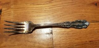 Antique Vintage Collectible Fork 6.  75 " Holmes & Edwards Silver Plate - Mono