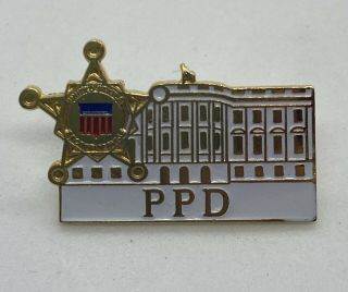 Us Secret Service Presidential Protection Division Ppd Pin Rare Htf 1990’s