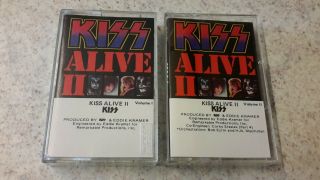 Kiss - Alive 2 Vol 1 & Vol 2 1977 Casablanca/polygram Play Rare