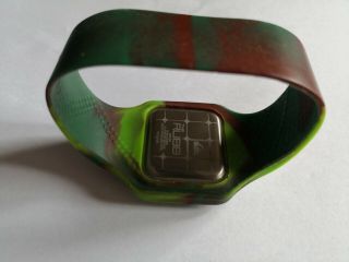 Quiksilver Very Rare The Rubb Digital Green Watch 3