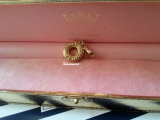 Juicy Couture Vintage Golden Candy Lifesaver Charm Rare And Vhtf