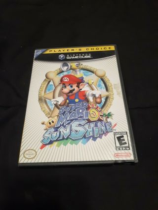 Nintendo Gamecube Mario Sunshine Rare