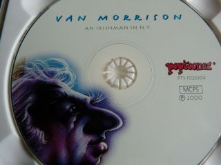 Van Morrison An Irishman in York - Rare cd with poster 2