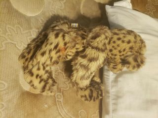 Extremely Rare Antique Leopard Steiff Teddy Bear Mohair Bears 2