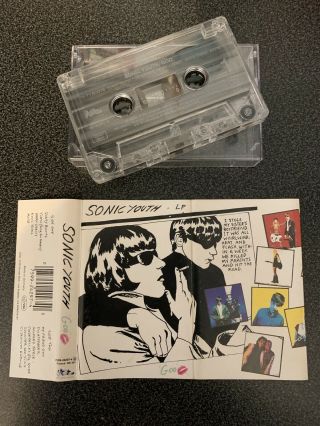 Sonic Youth - Goo (rare Uk Cassette Tape)