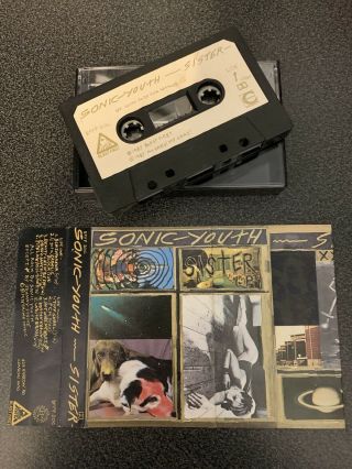 Sonic Youth - Sister (rare Uk Cassette Tape)