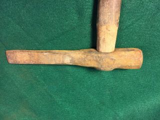 Antique Vintage Hand Forged Blacksmith Tinsmith Railroad Hammer Chisel 2