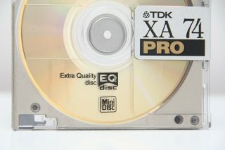 1 Minidisc Tdk Xa Pro Md74 1998 Rare In Md Mini Disc