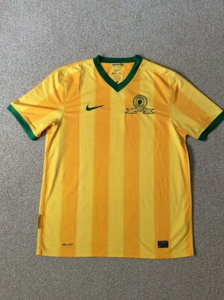Mamelodi Sundowns Official Nike Home Football Shirt 2009 - 2011 (rare Shirt)
