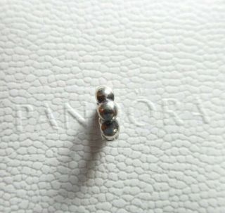 Pandora Large Bubble Spacer / Charm No 790155 Very Rare Retired R/l