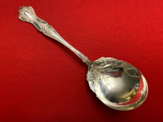 Vintage By 1847 Rogers Bros.  Silverplate Berry Or Casserole Spoon Grape 1904