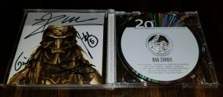Rare The Best of.  by ROB ZOMBIE Signed Autographed CD by ALL 4 in Band 2