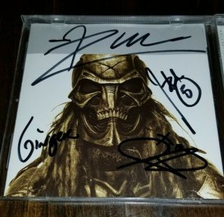 Rare The Best of.  by ROB ZOMBIE Signed Autographed CD by ALL 4 in Band 3