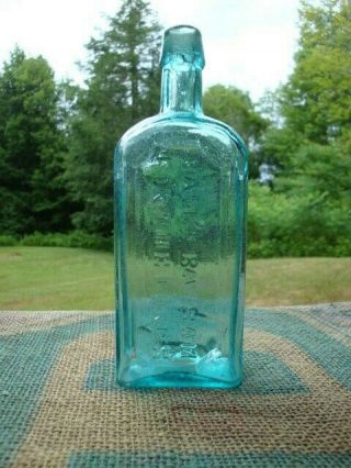 Antique Hall S Balsam For The Hair Bottle