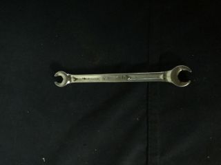 Snap On Combination Ring Box Spanner Rare Flare Nut 9 - 11mm Old Logo