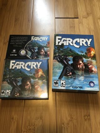Far Cry 1 Big Box Pc Version (2004) Rare
