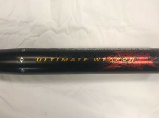 Classic Demarini Ultimate Weapon Black 34/26 C405 Softball Bat Rare