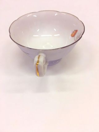 Vintage TEA CUP & SAUCER Royal Sealy China Japan Flowers 3