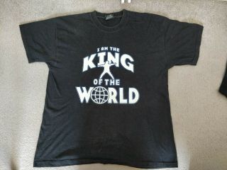 Vintage Chris Jericho King Of The World Wwe T - Shirt Xl Wwf Aew Rare