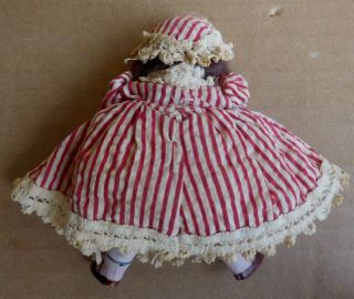 Antique Small Jointed Bisque Ceramic Doll Made In Germany 3