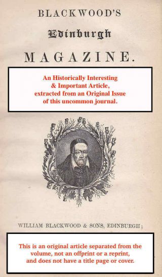 What Is Mesmerism.  A Rare Article From The Blackwood 
