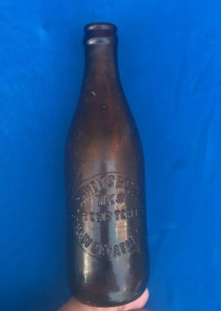 Rare - BUCHHEIT ' S - Decatur Ala - Amber Slug Plate Coca Cola Bottle Coke AL 3