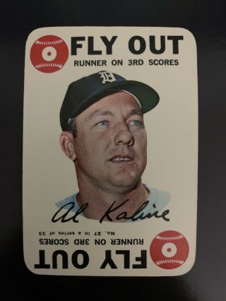 1968 Topps Game Al Kaline Detroit Tigers 27 Baseball Card