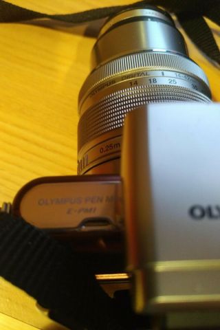 Olympus PEN E - PM1 - RARE BROWN VERSION - ONLY,  includes 2