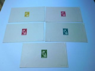 Vietnam Presentation Proof Sheets Stamps Scott 83 - 87 Light Corner Crease Rare