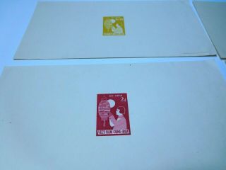 VIETNAM Presentation Proof Sheets Stamps Scott 83 - 87 Light corner crease RARE 2