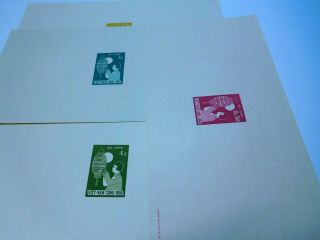 VIETNAM Presentation Proof Sheets Stamps Scott 83 - 87 Light corner crease RARE 3