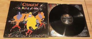 Queen - A Kind Of Magic - Rare Uk 12 " Vinyl Lp Gf Slve Freddie Mercury