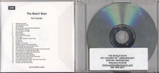 The Beach Boys Rare 2006 Promo Cd,  Dvd Reissue Pet Sounds