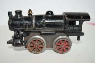 Antique Toy Ives Train No.  1 Circa 1926 Wind Up Steam Engine Cast Iron Stamped
