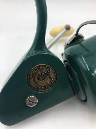 Vintage Rare Penn 712 Spinfisher Green Fishing Reel Spinning Usa