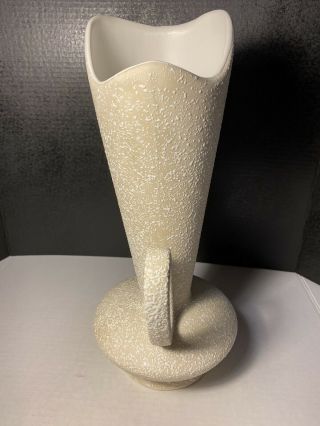 Mid Century China Craft Ceramic Splatter Ewer Vase Pitcher C - 414 2