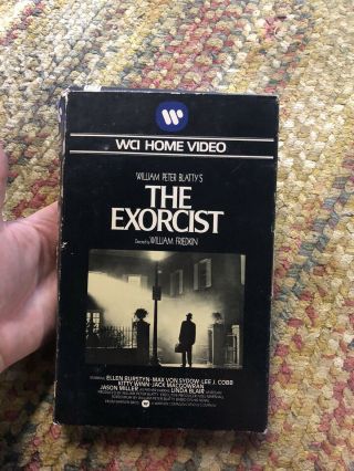 The Exorcist Beta Not Vhs Rare Release Warner Brothers Book Box Insane