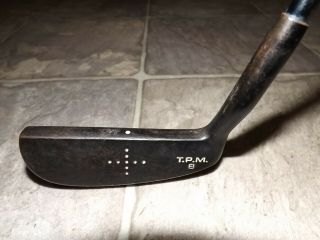 Rare Spalding Designed By T.  P.  Mills Tpm 8 Chipper/putter.