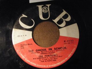 Rare The Fortunes " The Ghoul In School / You Don 