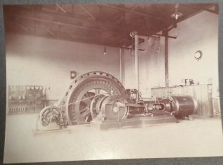 Rare 1900’s American Factory Belt Driven Machine Operating Cabinet Photo