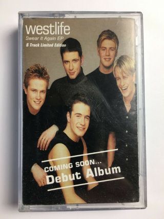 Westlife - Swear It Again Limited Edition 6 Track Cassette - Rare Item