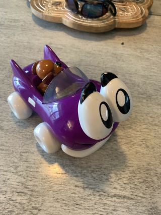 Rare Humongous Entertainment Putt Putt And Pep Taking Toy Car With Dog.
