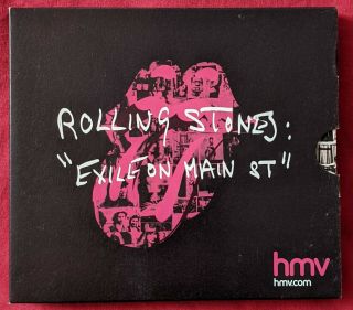 The Rolling Stones Exile On Main Street Rare Hmv S/edition Cd,  Mick Jagger.