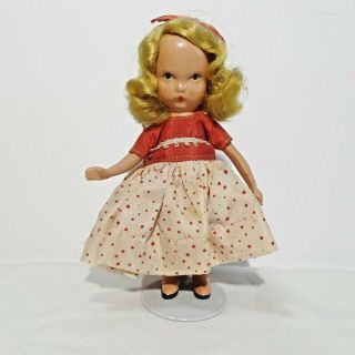 Vintage Nancy Ann Storybook 5 1/2 " Bisque Doll Goldilocks 128