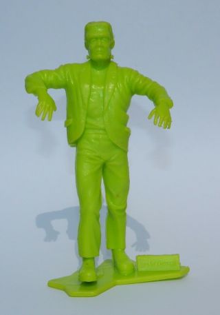 Vintage Rare Universal Monster Frankenstein Figure By Plastimarx Mexico 60 