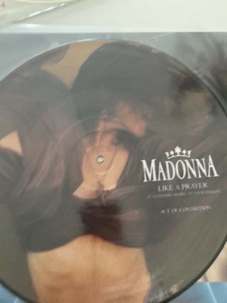 Madonna Rare Like A Prayer Picture Disc