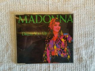 Madonna Dress You Up 3 Track Cd Single Rare Deleted Hard To Find German Yellow