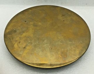 Rare Large Antique Seth Thomas Regulator 8 " Brass Pendulum Bob