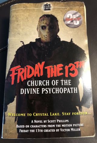 Friday The 13th Church Of The Divine Psychopath Book Rare