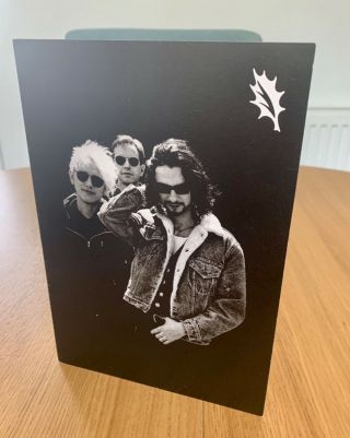 Depeche Mode Rare Printed Signed Fanclub Only Christmas Card Ex